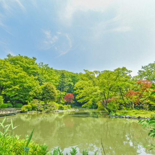 麻布周辺のおすすめスポット「麻布十番公園」