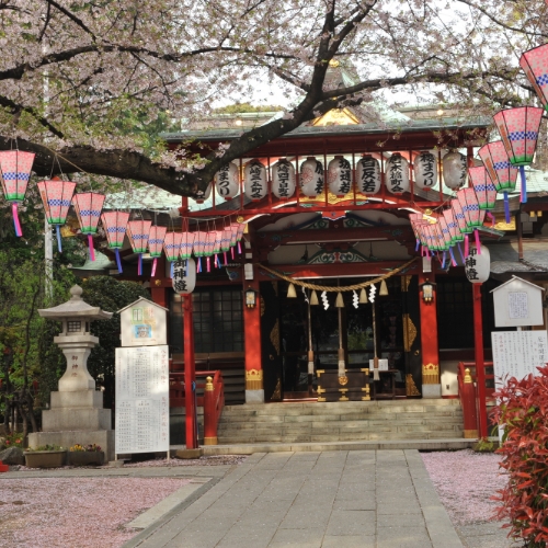 五反田周辺のおすすめスポット「居木神社」